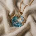 Eksoottinen kaulakoru ”Ocean's Edge”