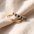 Vintage elegantni prsten s cirkonima